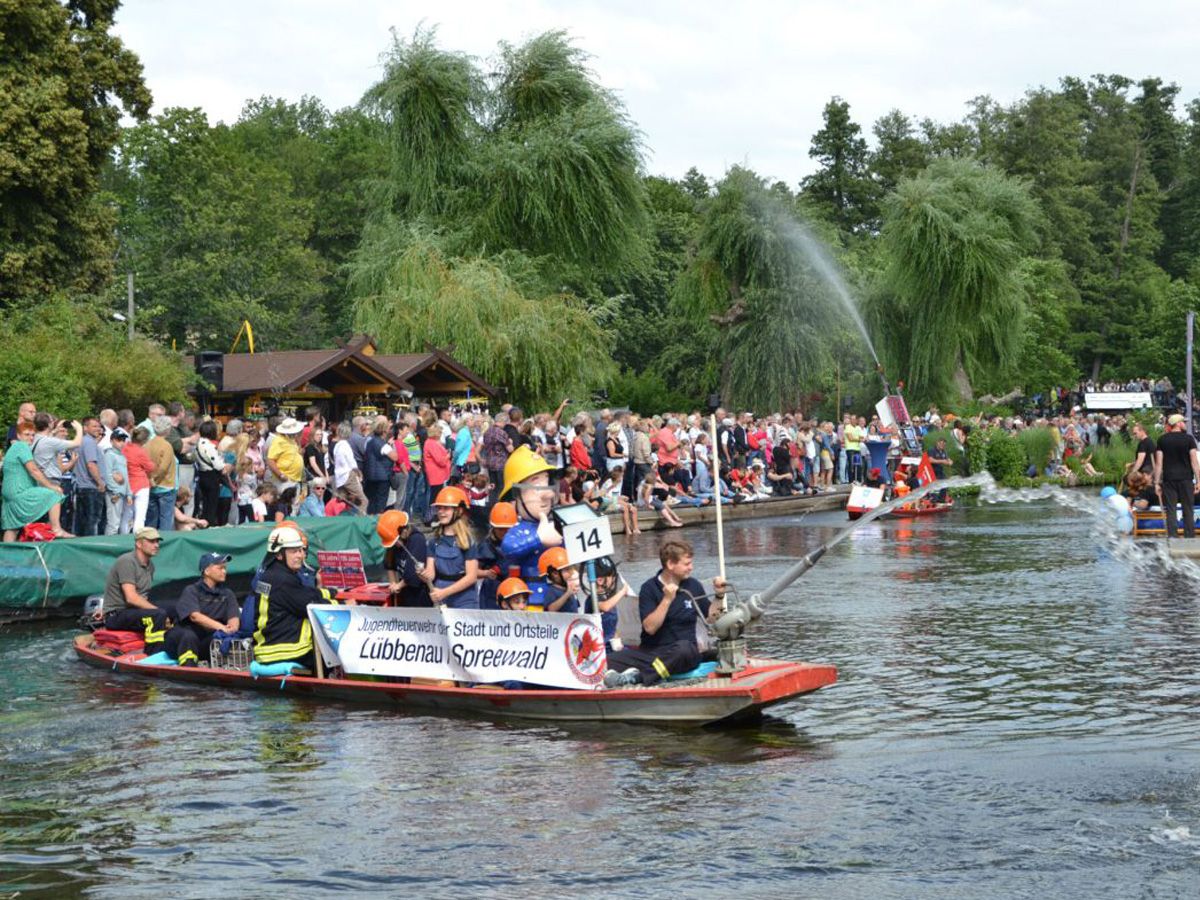Tausende Besucher zum Lübbenauer Spreewald- und Schützenfest 2023